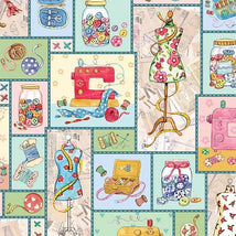 Sew Pretty-Patchwork Multi DDC12157-MULT-D