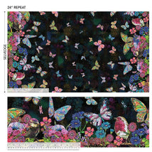 Shine On-Butterflies In Bloom Black 54845D-5