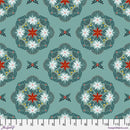 Silent Night-Flowers in the Thicket Teal PWCD177.XTEAL