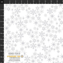 Snow Crystals-White/Silver 4593-105