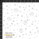 Snow Crystals-White/Silver 4593-106
