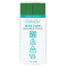 Single Fold Bias Tape Emerald 1/2in x 4yd - CDSF044