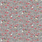 Snow Crew Chickadees & Berries Q-1286-90 Gray