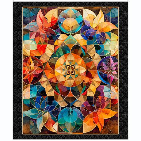 Solstice-36" Kaleidoscope Panel Multi 2600-31226-X