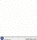 Sorbet Flannel-Tossed Tonal Dots 06224-WMU