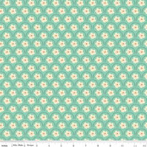Southern Charm-Peach Blossoms Mint C17441-MINT