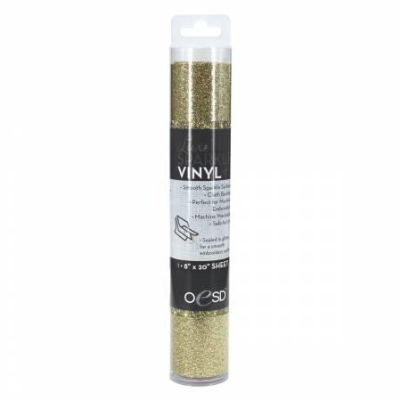 Sparkle Vinyl 8in x 20in Gold OESDSP004