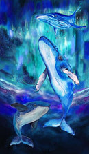 Spectrum Print - Whale Song-27" Panel Aurora X5688-532