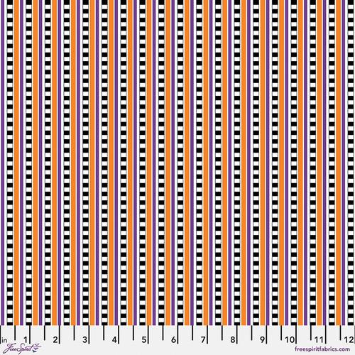 Spooky Cute Halloween-Check Stripe Multi PWMY009.MULTI