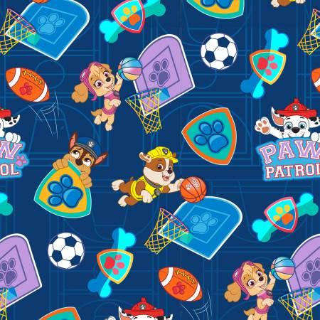 Sporty Pups Blue Paw Patrol PW-4381-1C-1