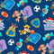Sporty Pups Blue Paw Patrol PW-4381-1C-1
