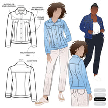 Stacie Jean Jacket Pattern Size 4-16