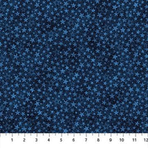 Stars & Stripes 14-Tonal Stars Navy 29050-49