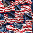 Stars, Stripes & Steel-Waving American Flag Navy 2600-31698-N