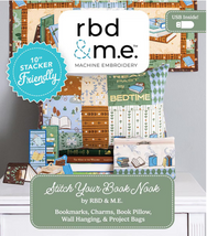Stitch Your Book Nook Machine Embroidery