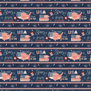 Stripes & Stars-Repeating Stripe Multi W140-002-817