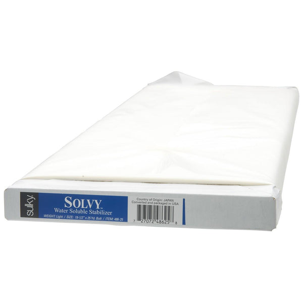 Sulky Solvy Lightweight Water Soluble Stabilizer 20" 486-25