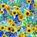 Summer Sunflowers-Cobalt DCX11685-COBA-D