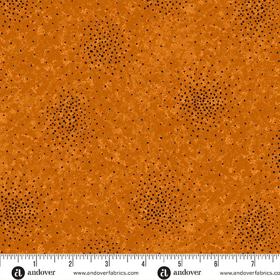Sunflower Meadow-Texture Dot Orange A-903-O