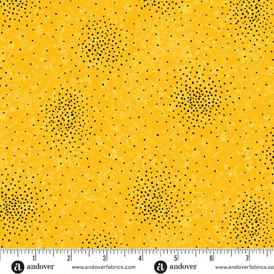 Sunflower Meadow-Texture Dot Yellow A-903-Y