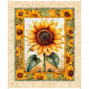 Sunflower Serenade-37" Sunflower Panel Multi 2600-31800-X