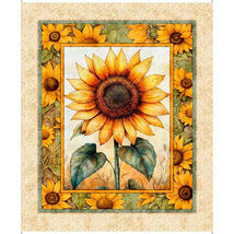 Sunflower Serenade-37" Sunflower Panel Multi 2600-31800-X