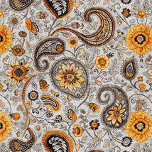 Sunflower Serenade-Sunflower Paisley Gray 2600-31806-K