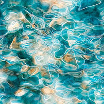 Swan Song-Pond Water Dark Turquoise 2600-31852-Q