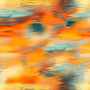 Swan Song-Sunset Striation Orange 2600-31853-O