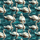 Swan Song-Swans Dark Turquoise 2600-31849-Q