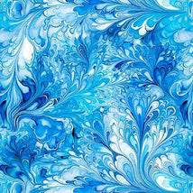 Swan Song-Water Splash Blue 2600-31851-B