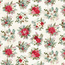 Sweet Christmas Memories-Holiday Flower Toss Cream 3625-44