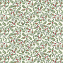 Sweet Christmas Memories-Mini Holly Vines Cream 3620-44