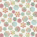 Sweet Christmas Memories-Snowflake Toss Cream 3626-44