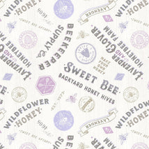 Sweet Honey Bee-Titles & Labels Cream W115-008-024
