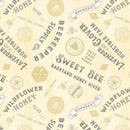 Sweet Honey Bee-Titles & Labels Yellow W115-008-272
