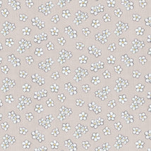 Sweet Honey Bee-White Floral Toss Lt Grey W115-007-705
