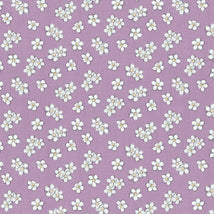 Sweet Honey Bee-White Floral Toss Purple W115-007-102