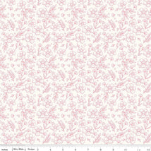 Sweet Pink-Floral Cream C17411-CREAM