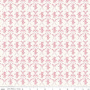Sweet Pink-Flowers & Bows Cream C17412-CREAM