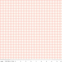 Sweet Pink-Gingham Cream C17415-CREAM