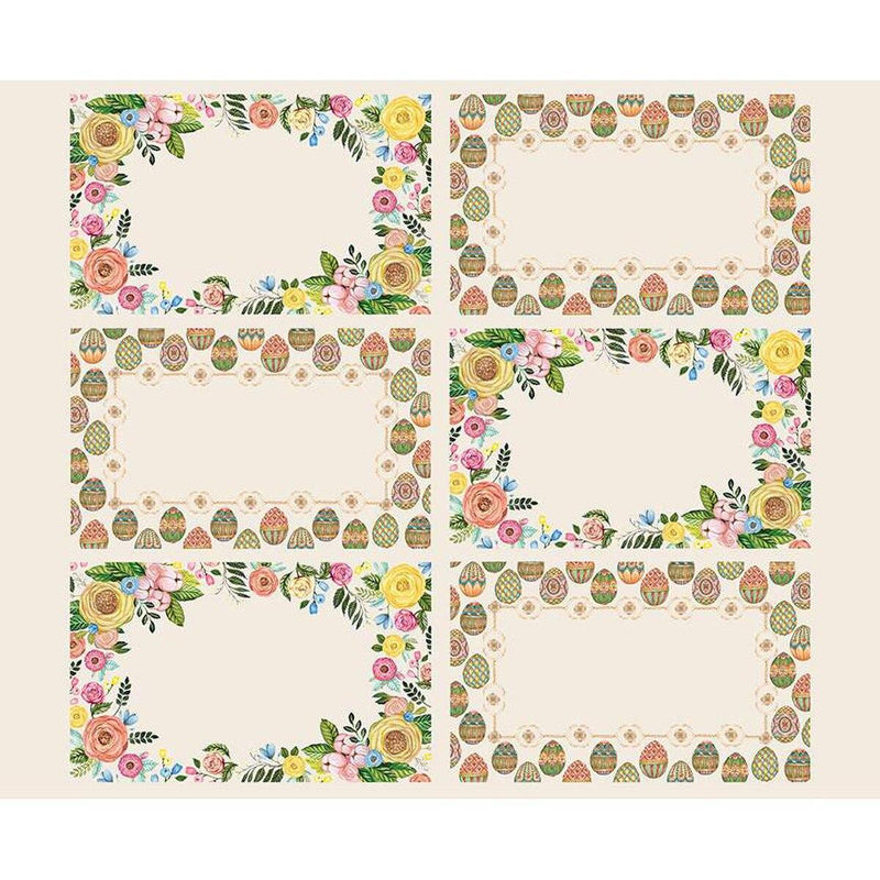 Sweet Spring-36" Easter Placemat Panel PD15805-PANEL