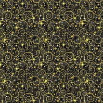 Swirl Metallic - Black HOLIDAY-CM3626