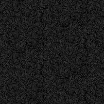 Swirl Texture-Black HUE-C3310-BLACK