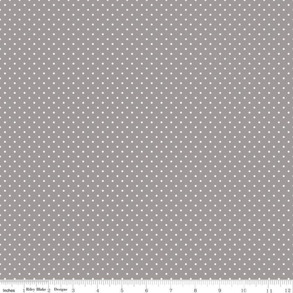 Swiss Dot C670-40 Gray