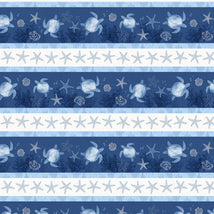 Take Me To The Sea-Repeating Stripe Multi W145-002-860
