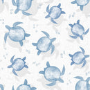 Take Me To The Sea-Sea Turtle Toss White W145-004-500