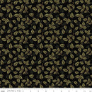 Tangled Garden-Leaves Black C18024-BLACK