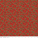 Tangled Garden-Leaves Red C18024-RED