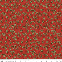 Tangled Garden-Leaves Red C18024-RED